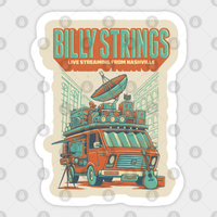Autocollant Billy Strings de Billy Van — Autocollants et stickers