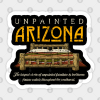 Unpainted Arizona Sticker by Raising Arizona — Stickers & Decals