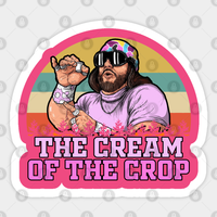 Macho Man The Cream Of The Crop Sticker — Stickers & Decals