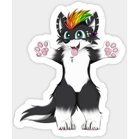 Autocollant Panzer Pfoten - Furry Fandom