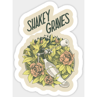 America Musician - Shakey Graves Sticker — Stickers & Decals