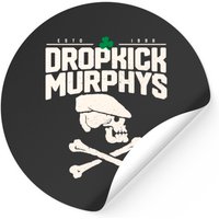 Autocollants Dropkick Murphys pour surfaces noires