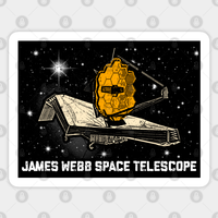 Autocollant du télescope spatial James Webb JWST