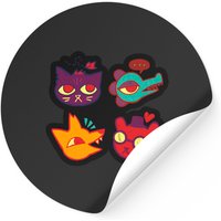 Autocollant Trash Animals - Night In The Woods — Autocollants et stickers