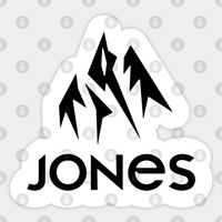 Jones Snowboard High Mountain Sticker — Stickers & Decals