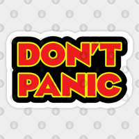 Don't Panic Sticker