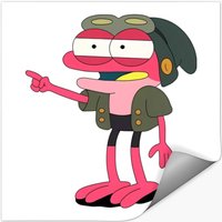 Frogman Amphibia Sticker