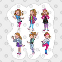 Courtney Moore - American Girl Sticker — Stickers & Decals