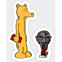Dooom And Lord Quas - Mf Doom Sticker
