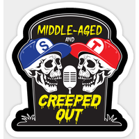 Maaco Podcast - Middle Aged And Creeped Out Sticker