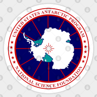 Autocollant du logo du Programme antarctique des États-Unis — Autocollants et stickers
