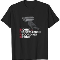 T-shirt Théorie du Complot : Les Oiseaux Sont Réels, Les Pigeons Ne Le Sont Pas — T-shirts pour hommes