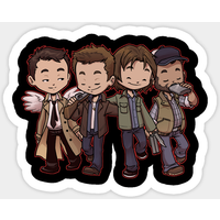 Autocollant Supernatural Buddies
