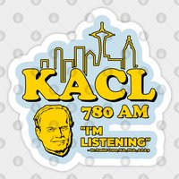 Frasier KACL 780 AM - Frasier Sticker — Stickers & Decals