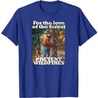 Smokey Bear Pour l'Amour de la Forêt T-Shirt pour Hommes — T-shirts pour hommes