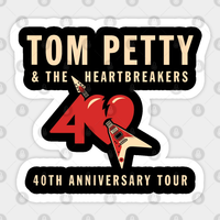 Tom Petty And The Heartbreakers - Tom Petty Sticker