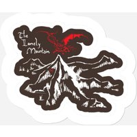 Mountain Erebor - The Hobbit Sticker
