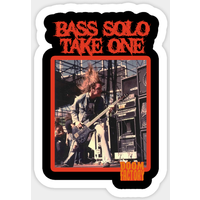 Basssolo Cliff Burton Sticker — Stickers & Decals
