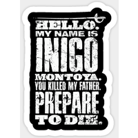 Princess Bride Sticker — Stickers & Decals