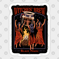 Witches' Brew Witchcraft Sticker — Stickers & Decals