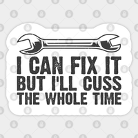 Car Auto Motorcycle Mechanic Funny Sayings Sticker — Stickers & Decals