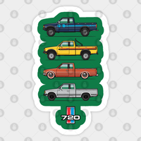 720s Datsun Pickup Sticker — Stickers & Decals