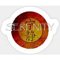 Serenity Logo Firefly Sticker