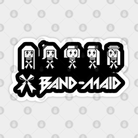 Band Maid Sticker - Kiss-Cut Vinyl with Glossy Finish — Stickers & Decals