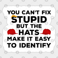 Funny Anti-Trump Sticker — Stickers & Decals