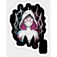 Autocollant Splatter Gwen - Spider Gwen — Autocollants et stickers