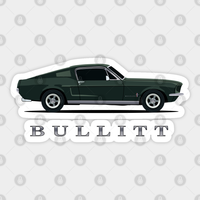 Autocollant Mustang Bullitt — Autocollants et stickers