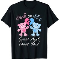 T-shirt Révélateur de Genre Great Aunt Loves You pour Hommes — T-shirts pour hommes