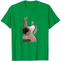 T-shirt Acoustic Guitar pour hommes - T-shirt de musicien — T-shirts pour hommes