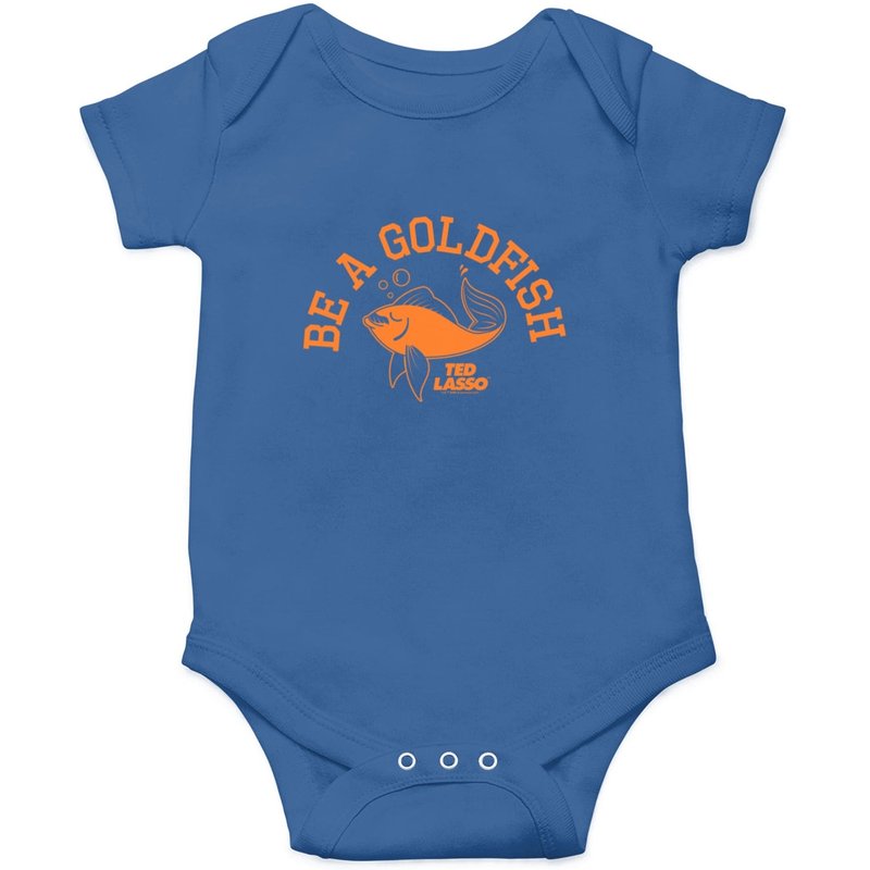 Ted Lasso Be A Goldfish Collegiate Onesie — Bodys bébé