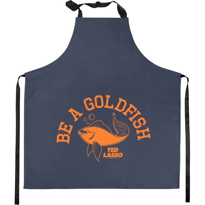 Tablier de cuisine Ted Lasso Be A Goldfish Collegiate — Tabliers de cuisine