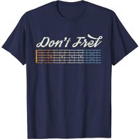 T-shirt Vintage Guitariste Basse Don't Fret — T-shirts pour hommes