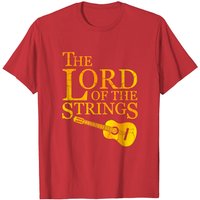 T-shirt pour hommes The Lord Of The Strings Guitariste — T-shirts pour hommes