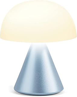 Lexon Mina Small Mushroom Lamp - LED Portable Bedside Light — Led Desk Lamp