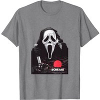 Scream T-Shirt Ghost Horror Graphic Design for Men