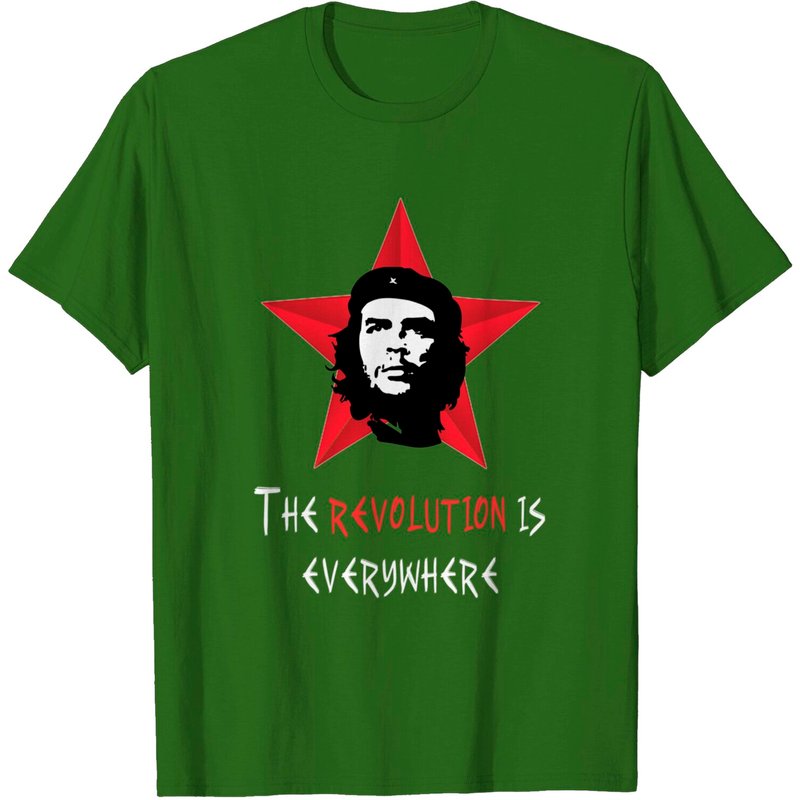 Che Guevara Men's T-Shirt - Cuba Revolution Design