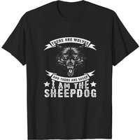 T-shirt Patriote pour Hommes I Am The Sheepdog — T-shirts pour hommes