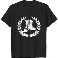 T-shirt Skinheads Oi Boots avec couronne de laurier pour hommes — T-shirts pour hommes