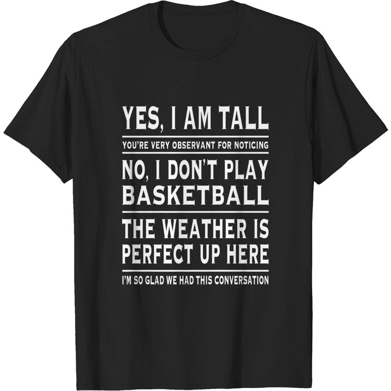 T-shirt Premium Yes I Am Tall pour hommes
