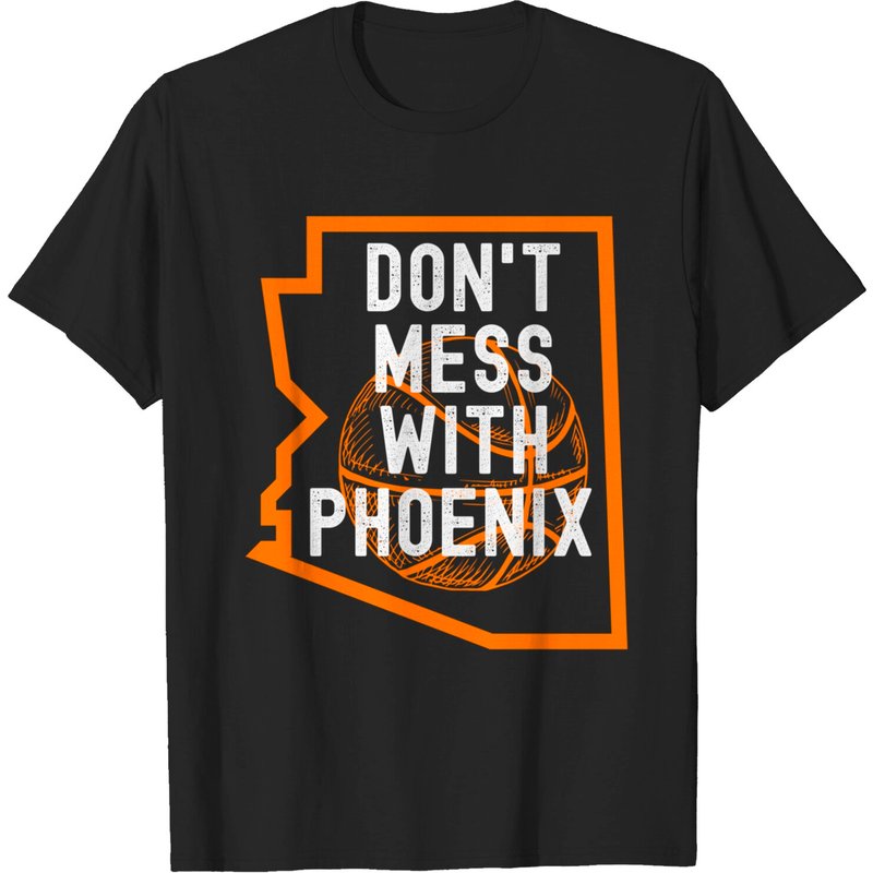 T-shirt Phoenix Basketball Valley Quote Arizona State pour hommes — T-shirts pour hommes