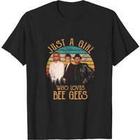 Juste Une Fille Qui Aime Bee Gees T-shirt Pour Hommes — T-shirts pour hommes