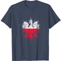T-shirt Aigle Polonais - Fierté et Drapeau Polonais pour Hommes