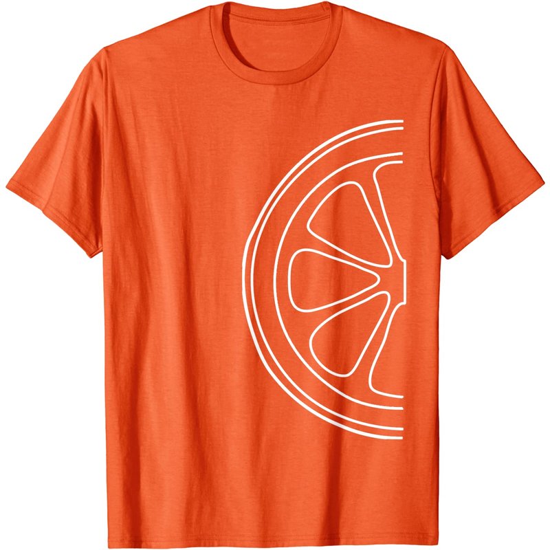 T-shirt Halloween Amies Sœurs Tranche d'Orange — T-shirts pour hommes