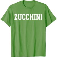 Zucchini Text T-Shirt for Men