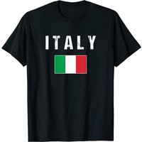 T-shirt Italie avec Drapeau Italien pour Hommes, Femmes et Enfants — T-shirts pour hommes