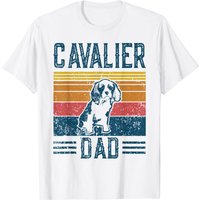 Cavalier King Charles Spaniel Vintage Dad T-Shirt for Men